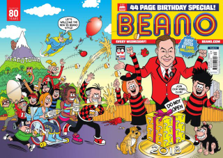 Illustration for article titled Time for a beano, it's Happy Birthday Beano